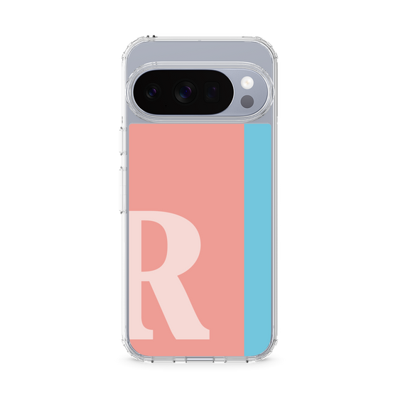 スリムプロテクションケース［ オリジナル - initial color line - R pink ］