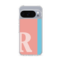 スリムプロテクションケース［ オリジナル - initial color line - R pink ］