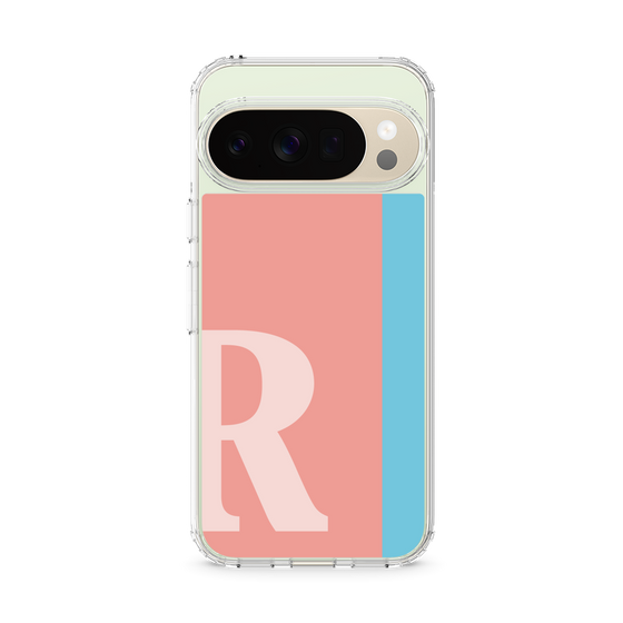 スリムプロテクションケース［ オリジナル - initial color line - R pink ］