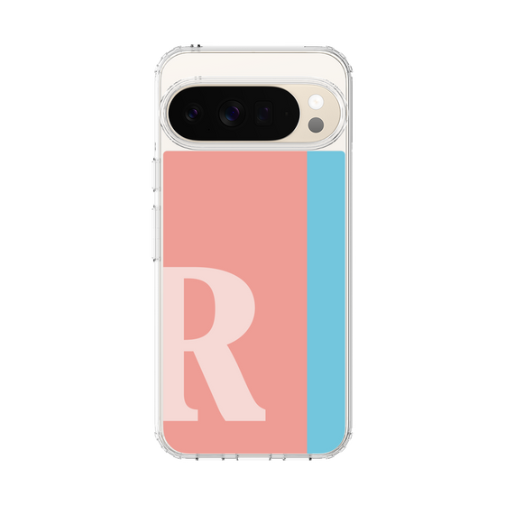 スリムプロテクションケース［ オリジナル - initial color line - R pink ］