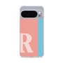 スリムプロテクションケース［ オリジナル - initial color line - R pink ］