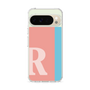 スリムプロテクションケース［ オリジナル - initial color line - R pink ］