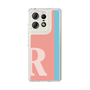 スリムプロテクションケース［ オリジナル - initial color line - R pink ］