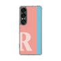 スリムプロテクションケース［ オリジナル - initial color line - R pink ］