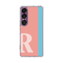 スリムプロテクションケース［ オリジナル - initial color line - R pink ］