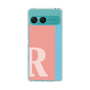 スリムプロテクションケース［ オリジナル - initial color line - R pink ］