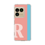 スリムプロテクションケース［ オリジナル - initial color line - R pink ］