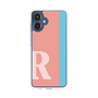スリムプロテクションケース［ オリジナル - initial color line - R pink ］