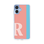 スリムプロテクションケース［ オリジナル - initial color line - R pink ］