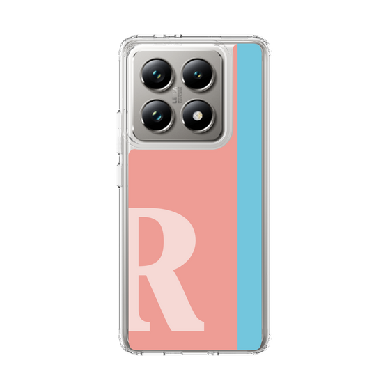 スリムプロテクションケース［ オリジナル - initial color line - R pink ］