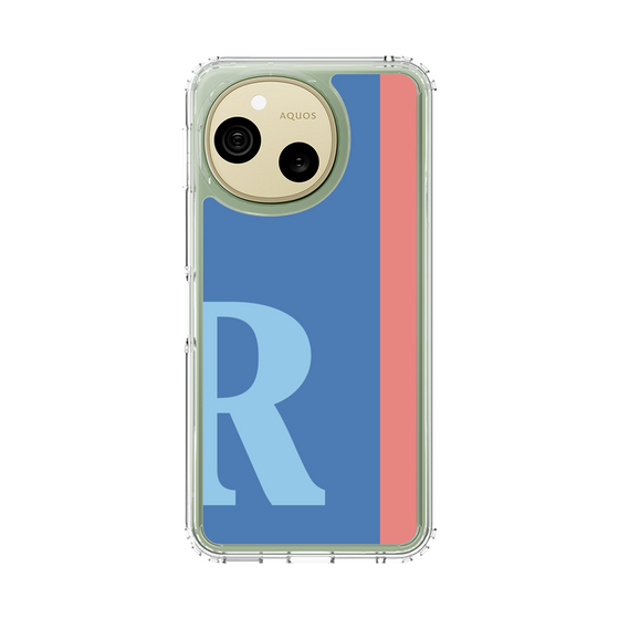 スリムプロテクションケース［ オリジナル - initial color line - R blue ］