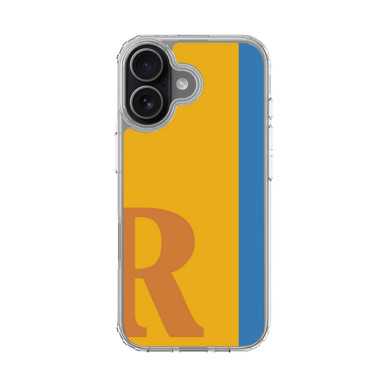 スリムプロテクションケース［ オリジナル - initial color line - R orange ］