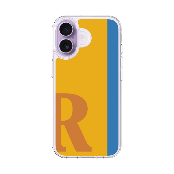 スリムプロテクションケース［ オリジナル - initial color line - R orange ］