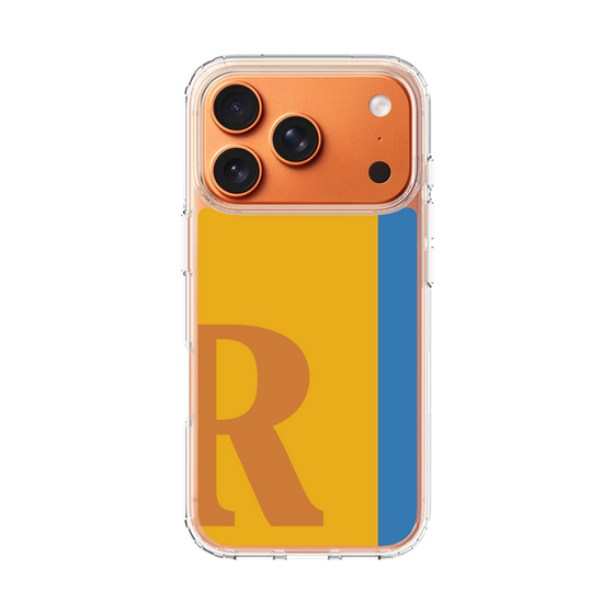 スリムプロテクションケース［ オリジナル - initial color line - R orange ］