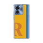 スリムプロテクションケース［ オリジナル - initial color line - R orange ］