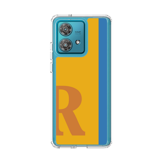 スリムプロテクションケース［ オリジナル - initial color line - R orange ］