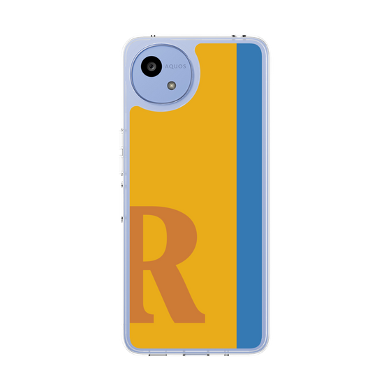 スリムプロテクションケース［ オリジナル - initial color line - R orange ］