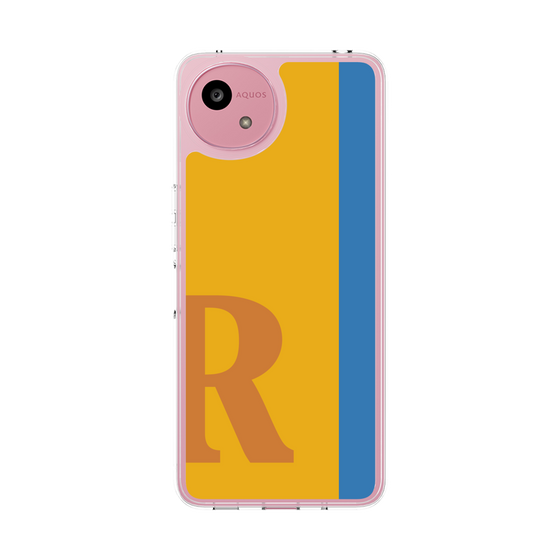 スリムプロテクションケース［ オリジナル - initial color line - R orange ］