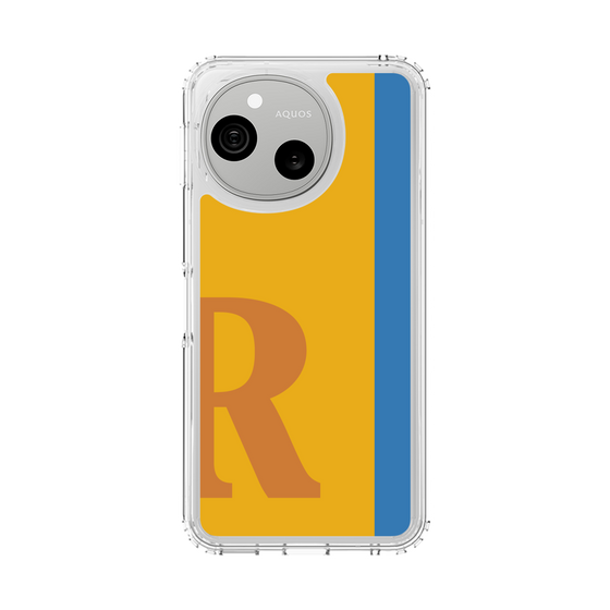 スリムプロテクションケース［ オリジナル - initial color line - R orange ］