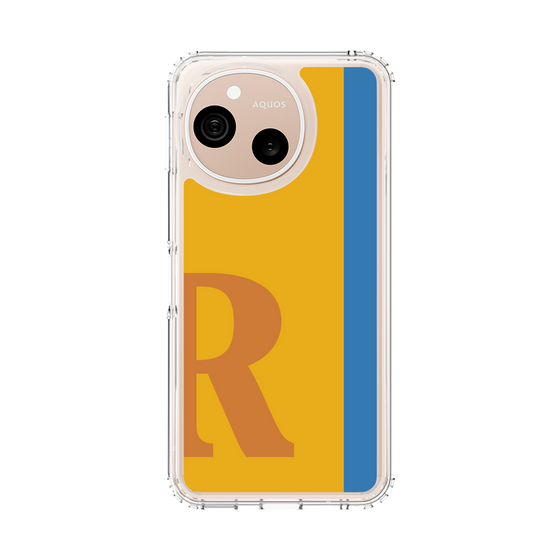 スリムプロテクションケース［ オリジナル - initial color line - R orange ］