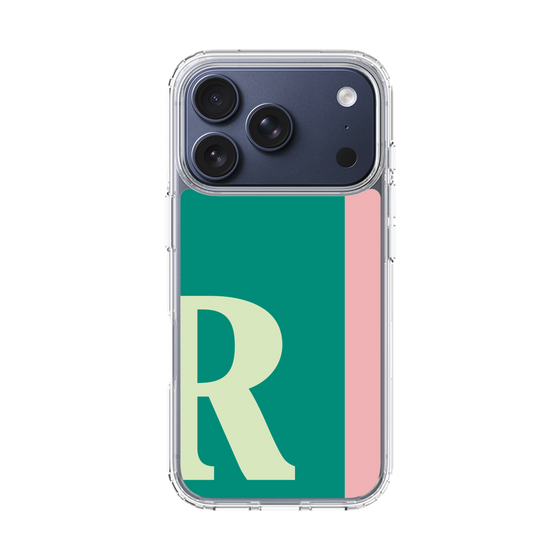 スリムプロテクションケース［ オリジナル - initial color line - R green ］