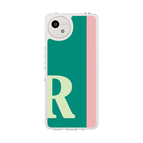 スリムプロテクションケース［ オリジナル - initial color line - R green ］