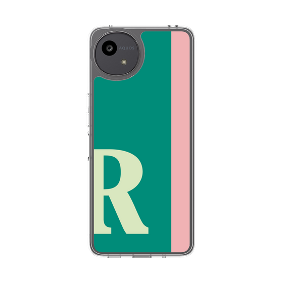 スリムプロテクションケース［ オリジナル - initial color line - R green ］