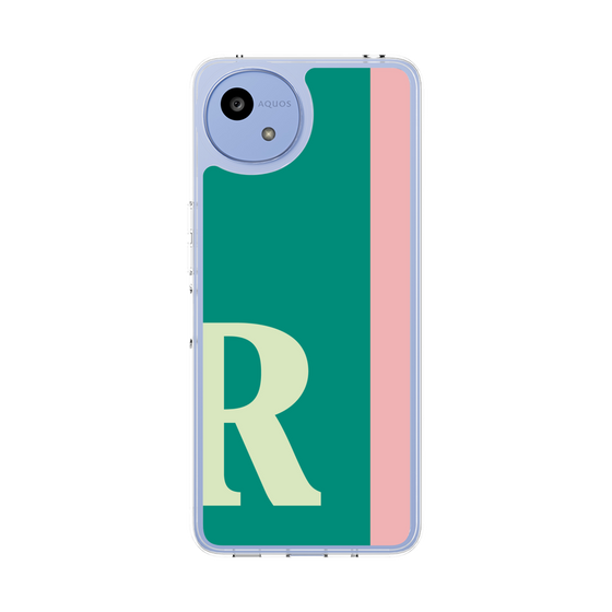 スリムプロテクションケース［ オリジナル - initial color line - R green ］