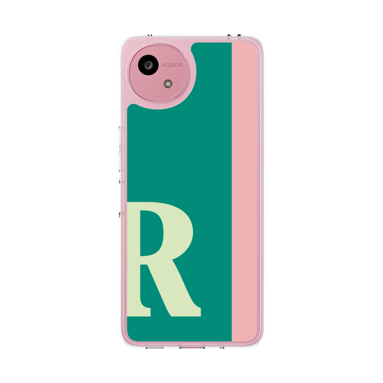 スリムプロテクションケース［ オリジナル - initial color line - R green ］