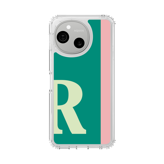 スリムプロテクションケース［ オリジナル - initial color line - R green ］