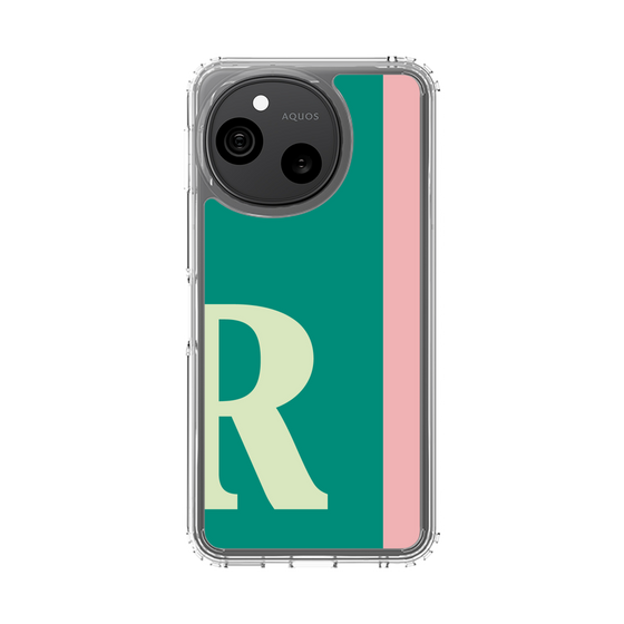 スリムプロテクションケース［ オリジナル - initial color line - R green ］