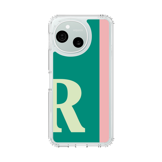 スリムプロテクションケース［ オリジナル - initial color line - R green ］