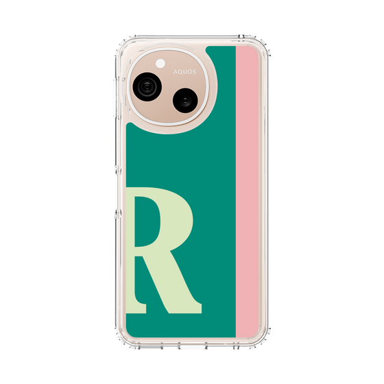 スリムプロテクションケース［ オリジナル - initial color line - R green ］