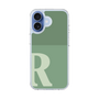 スリムプロテクションケース［ オリジナル - initial two tone - R green ］