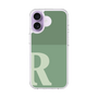スリムプロテクションケース［ オリジナル - initial two tone - R green ］