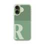 スリムプロテクションケース［ オリジナル - initial two tone - R green ］