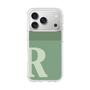 スリムプロテクションケース［ オリジナル - initial two tone - R green ］