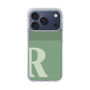 スリムプロテクションケース［ オリジナル - initial two tone - R green ］