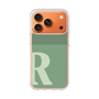 スリムプロテクションケース［ オリジナル - initial two tone - R green ］
