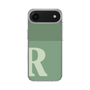 スリムプロテクションケース［ オリジナル - initial two tone - R green ］