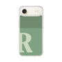 スリムプロテクションケース［ オリジナル - initial two tone - R green ］