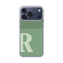 スリムプロテクションケース［ オリジナル - initial two tone - R green ］