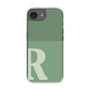 スリムプロテクションケース［ オリジナル - initial two tone - R green ］
