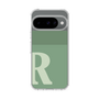 スリムプロテクションケース［ オリジナル - initial two tone - R green ］