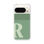 スリムプロテクションケース［ オリジナル - initial two tone - R green ］