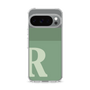 スリムプロテクションケース［ オリジナル - initial two tone - R green ］