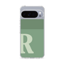 スリムプロテクションケース［ オリジナル - initial two tone - R green ］