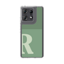 スリムプロテクションケース［ オリジナル - initial two tone - R green ］