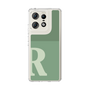 スリムプロテクションケース［ オリジナル - initial two tone - R green ］