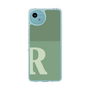 スリムプロテクションケース［ オリジナル - initial two tone - R green ］